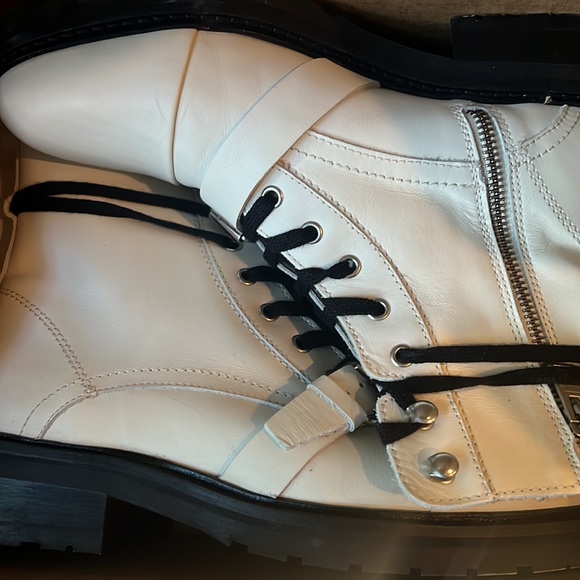 ALLSAINTS Donita Boots In White - size 10 - Picture 10 of 10